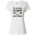 thumbnail image 3 of Inktastic I'm Not Only a Grammy I'm a Great Grammy with Flowers Women's T-Shirt, 3 of 5