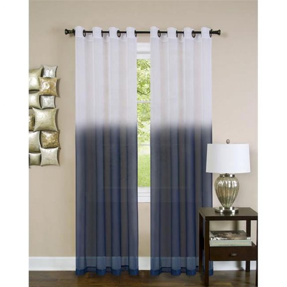 Essence Grommet Panel - 54 in. x 63 in. - Blue