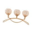 thumbnail image 2 of Candelabro de metal BLESIY 3 mechas Oro, 2 of 8
