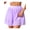 Lavender, variant on Haitryli Women's Tennis Golf Skirts High Waisted Inner Shorts Athletic Skorts for Sports Running Pickleball White S
