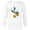 White, variant on Disney Donald Duck Fit of Anger - Long Sleeve T-Shirt for Men - Customized-White