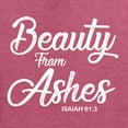 thumbnail image 5 of Wild Bobby Beauty From Ashes Isaiah 61:3 Inspirational/Christian Men Long Sleeve Shirt, Vintage Heather Red, 3X-Large, 5 of 5