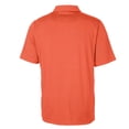 thumbnail image 3 of Men's Cutter & Buck Orange Auburn Tigers Big & Tall Forge Pencil Stripe Stretch Polo, 3 of 3