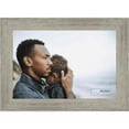 thumbnail image 3 of 13x17 Grey Rustic Wide Barnwood Picture Frame - UV Acrylic, Foam Board Backing, Hanging Hardware, 3 of 8