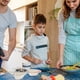 thumbnail image 4 of 1 conjunto de placas de alimentos divididas niños Dividido plato de comida en forma de avión plato de comida con horquilla de cuchara, 4 of 6