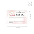 thumbnail image 5 of Koyal Wholesale Share a Memory Cards, Baby Girl Elephant Cards for Baby Shower, Guestbook Alternative, 4" x 6", 52-Pk, 5 of 5