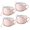 4PCS-Pink, variant on 2026 New Set of (4) 25-Oz Mug Meals W/Lid-Its, 25 Oz Mug Meals with Lids, Christmas Mug Meals w Lid and Handles for Coffee, Soups, Stews, Ideal Gift Set (Pink)