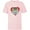 Soft Pink, variant on Star Wars The Mandalorian Grogu Be My Valentine - Short Sleeve T-Shirt for Kids – Customized-White
