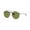 Black - Frame | Green - Lens, variant on RB3647N ROUND DOUBLE BRIDGE Round Shape Sunglasses Polished Arista Gold Frame | G-15 Green Lens 51mm