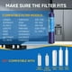 thumbnail image 2 of Filtro de agua para refrigerador PUREPLUS 4396841, 4396710, paquete de 3, 2 of 9