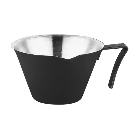 Espresso Measuring Cup with Handle Stainless Steel Coffee Shot Coffee Pouring Cup Home Kitchen Measuring Accessories Tools Cup