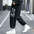 thumbnail image 4 of Pantalones deportivos rectos de pierna ancha con gráficos para hombre, pantalones deportivos de verano para hombre, pantalones finos, ropa popular coreana, pantalones Joker retro Xxxl, 4 of 5