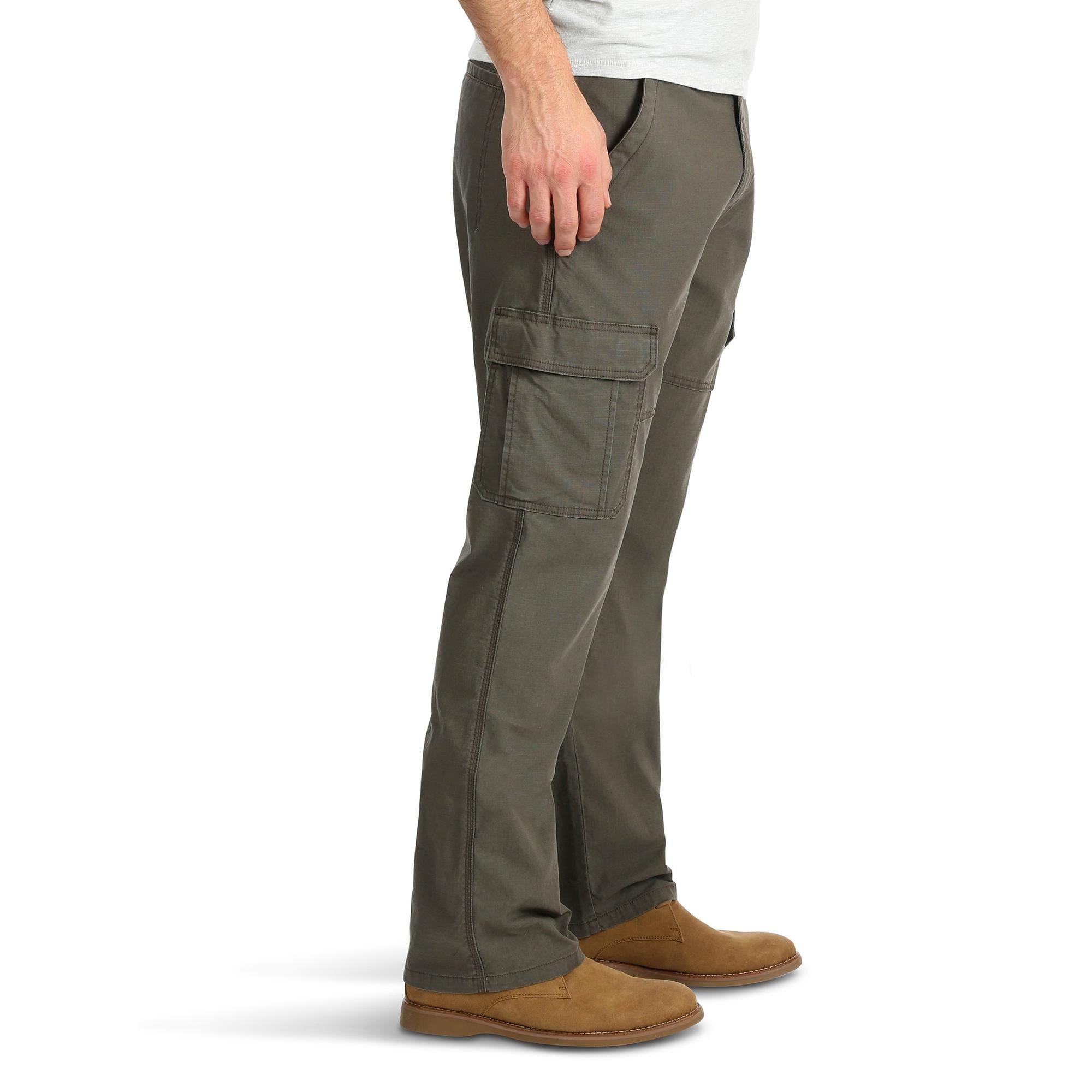 Wrangler Men's and Big Men's Relaxed Fit Cargo Pants With Stretch