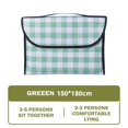 thumbnail image 2 of Waterproof Picnic Blanket Outdoor Sand Beach Mat Pad Rug With Strap, 2 of 2