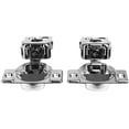 thumbnail image 3 of Berta 1 Inch Overlay 105 Degree Face Frame Kitchen Cabinet Hinges (2 Pack), 3 of 8