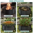 thumbnail image 4 of Durable Rust-Resistant Galvanized Steel Raised Garden Bed - Round Metal Planter Box with Safe Rubber Edging, Open Bottom for Superior Drainage, Easy Assembly for Outdoor Vegetables, Flowers, Fruits, 4 of 7