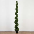 thumbnail image 5 of Nearly Natural 9ft. UV Resistant Artificial Rosemary Spiral Topiary Tree (Indoor/Outdoor), 5 of 5