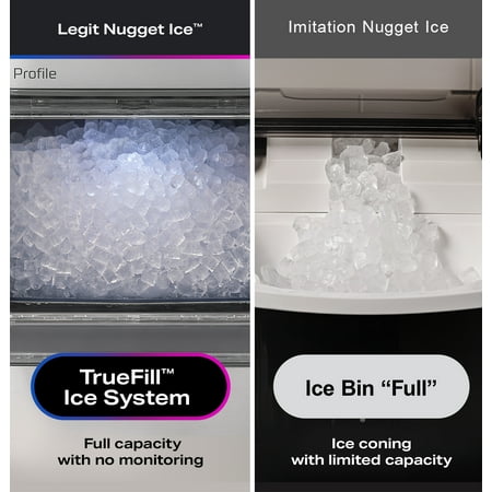 GE Profile™ Opal™ 2.0 Ultra Nugget Ice Maker with Side Tank and Scale Inhibiting Filter