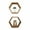 Walnut, variant on DRAKESTONE Hexagon Shelves, 2-Pack - Walnut