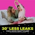 thumbnail image 4 of Ninjamas Girls Bedwetting Nighttime Underwear. Size S/M (37-90 lbs), 14 Count (Select for More Options), 4 of 16