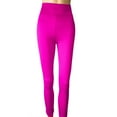 thumbnail image 6 of TMOYZQ Leggings for Women High Waist Active Workout Sport Tights Pants Leggings No See Through Tummy Control Solid Color Cycling Yoga Pants for Christmas Gift on Clearance, 6 of 6