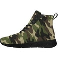 thumbnail image 3 of Aidianart Mens Camouflage High Top Shoes High Top Sneakers Size 6, 3 of 5