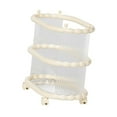 thumbnail image 4 of Lipstore Mat Storage Rack Cart Exercise Equipment Workout Block Weight Rack 46cmx30cmx47cm, 4 of 8