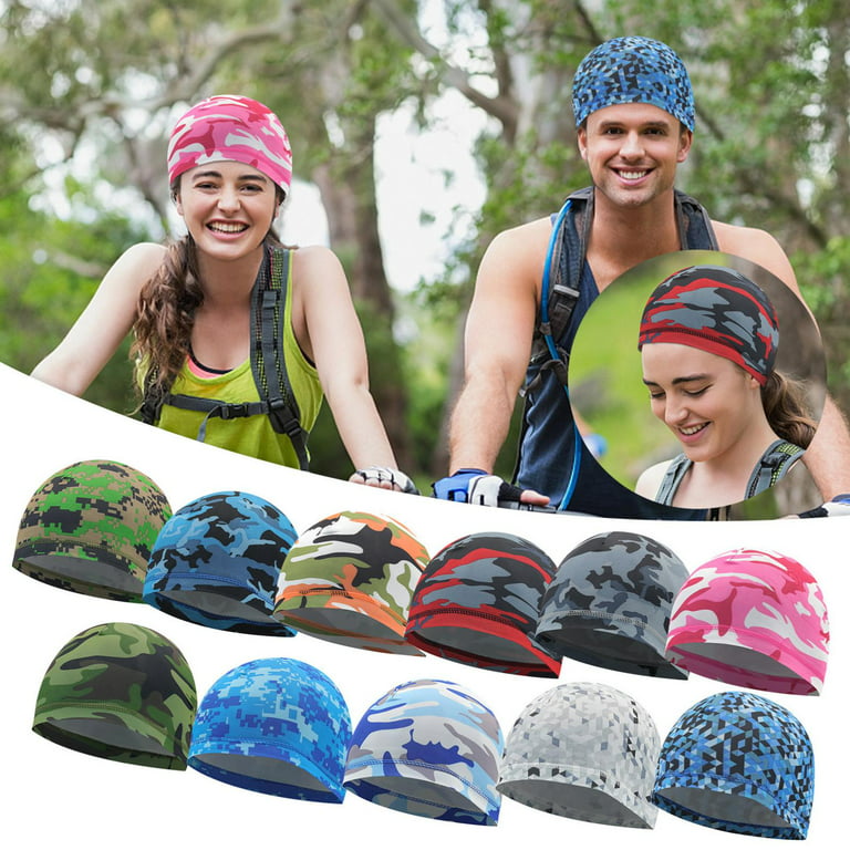Clearance! EQWLJWE Outdoor Cooling Skull Cap Outdoor Cycling Cap Bicycle  Lining Quick-drying Helmet Liner Cap Breathable Sports Cap Lightweight