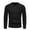 Black, variant on ZKCCNUK Men's Spring And Autumn New Youth Men's Knitwear Slim Fit Round Neck Pullover Sweater Casual Solid Color Bottoming Shirt Large Size Sweater