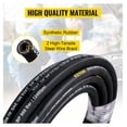 thumbnail image 2 of 1/4 inch Hydraulic Hose 100 ft, 5800 PSI Rubber Hose with Steel Wire Braid, Flexible Hydraulic Oil Hose for Construction Agriculture Machinery, 2 of 7