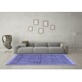 thumbnail image 3 of Ahgly Company Indoor Rectangle Abstract Blue Modern Area Rugs, 8' x 10', 3 of 4