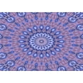 thumbnail image 1 of Ahgly Company Machine Washable Indoor Rectangle Transitional Slate Blue Area Rugs, 4' x 6', 1 of 7