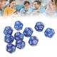 thumbnail image 1 of Conjunto De Masa De Dados De Color 40pcs, Dados Poliédricos De 12 Lados, Dados Estándar Para Juegos De Mesa De Mesa Aula Enseñanza De Matemáticas, 1 of 7