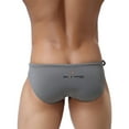 thumbnail image 6 of Low Rise Swim Trunks for Men Drawstring Bikini Swimwear Briefs Shorts Mens Trendy Solid Stretchy Slim High Cut Beach Swimming Bottoms Short, 6 of 8