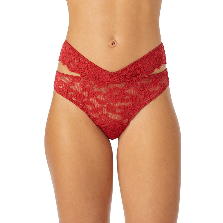 Adored by Adore Me Women's Blythe Thong Underwear, 2-Pack 