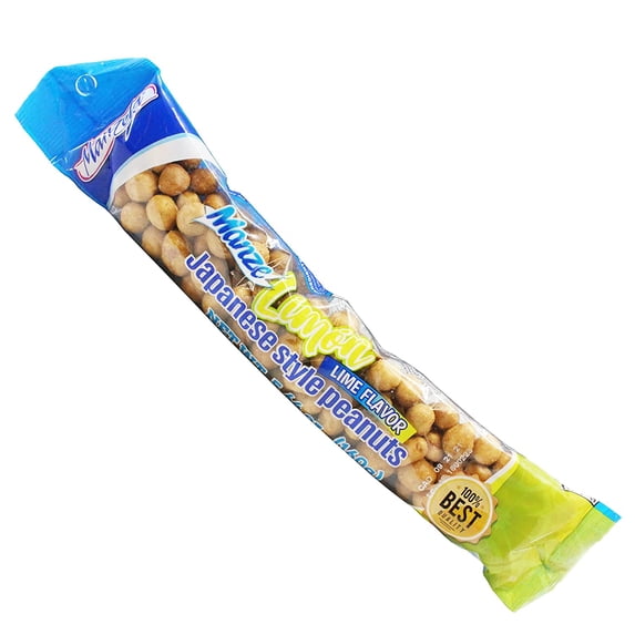 Manzela Snacks Lime Flavor Peanuts (1 x 5.64 oz. Bag)