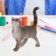 thumbnail image 3 of Gwong Juguete Simulación Mini gato Modelo de animal Decoración del hogar Accesorio para niños Juguete Estatua Regalo Gwong 30007808, 3 of 7