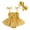 Q390 Yellow, variant on Curuila Newborn Baby Girls Romper Sleeveless Flower Print Mesh Square Neck Bodysuit With Headbands Fashionable Soft Jumpsuit Blue Size 12-18 Months