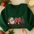 thumbnail image 2 of Tis The Season Embroidered Sweatshirt, Christmas Tree Santa Claus Bow Embroidered Shirt, Merry Christmas Shirt, Winter Season Gift, 2 of 5