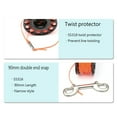 thumbnail image 3 of Professional Diving Reel Double End Hook Flat Rope Winding Line Spool Stainless Steel Dive Gear Outdoor Equipment Accessory 30m Blue, 3 of 9