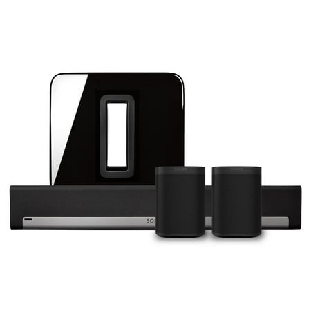Sonos 5.1 Surround Set - Home Theater System with Playbar, Sub, and 2 Sonos Ones Gen