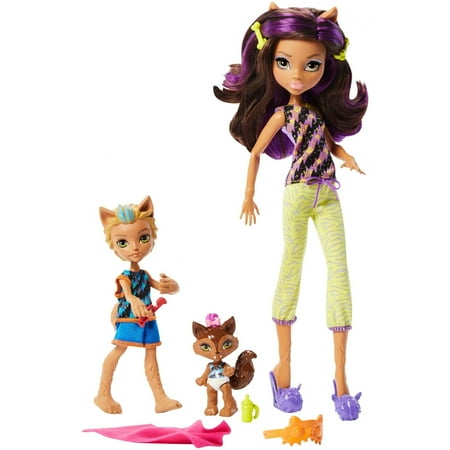 Monster High Monster Family Of Clawdeen Wolf 2 Pack Dolls