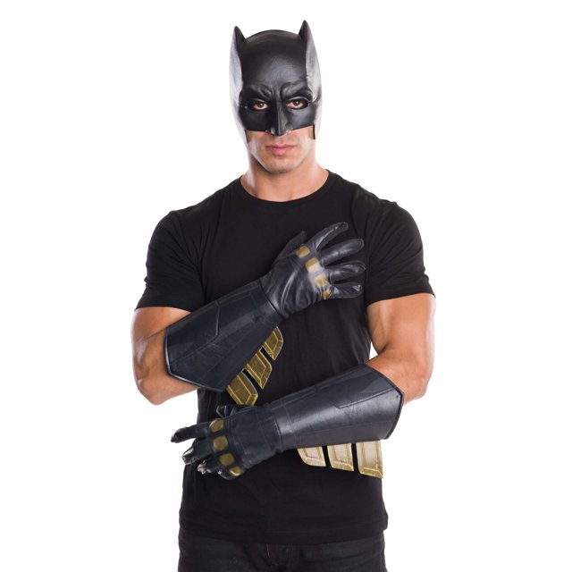 Batman - Guante de Guantelete para Hombre (Negro)