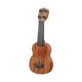 thumbnail image 2 of Kids Ukulele Guitar Toy, 4-String Mini Musical Instrument, Beginner Educational Toy with Nylon Strings, Portable Durable Plastic, Includes Plectrum & Sheet Music, 2 of 6