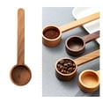 thumbnail image 4 of Mmeneyy Walnut Coffee Beans Spoon Solid Wood Spoon Several Spoons, 4 of 5