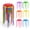 Colorful, variant on 18 Inch Padded Stacking Stools, Colorful Portable Nesting Metal Round Stackable Stools Decoration for School Home Kitchen Indoor Outdoor Party, Pack of 6