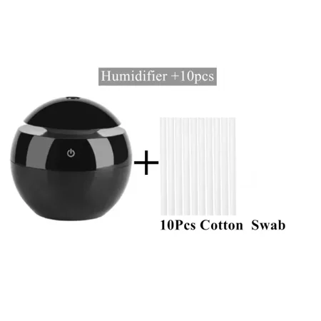 

Humidifier Wood Essential Aroma Oil Diffuser With LED Light Aromatherapy Mist Maker
