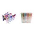 thumbnail image 4 of Inteprter Bolígrafos con purpurina, juego de bolígrafos de Gel de colores brillantes, 48 ​​colores, rotuladores de neón para colorear, libro, pinturas 100 colores, 4 of 6