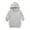 Gray, variant on KYAIGUO Baby Kids Girls Spring Fall Sweatsuit for Girls，Little Girls Long Sleeve Mid-Lengt Hoodies Sweatshirt Casual Toddler Pullover Hooded，Sizes 1-5Y
