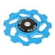 thumbnail image 1 of Guía de polea de rodamiento de rueda jockey de desviador trasero con rodamiento cerámico de 11T para bicicleta Azul, 1 of 8